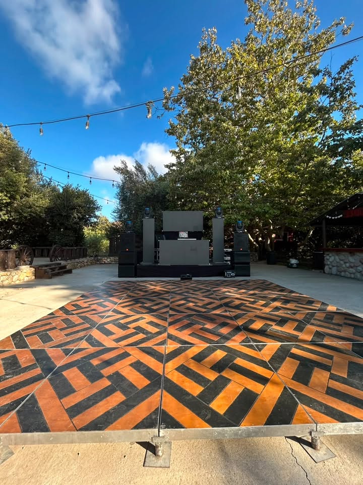 Pista y escenario